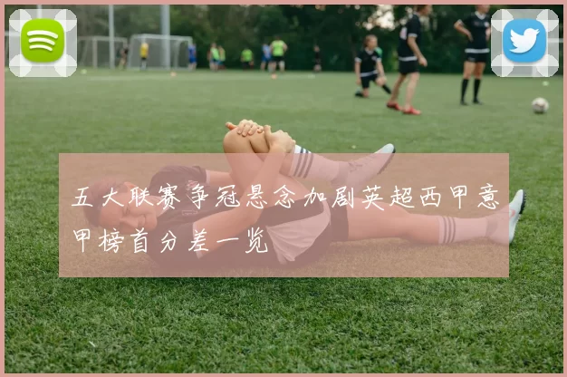 五大联赛争冠悬念加剧英超西甲意甲榜首分差一览