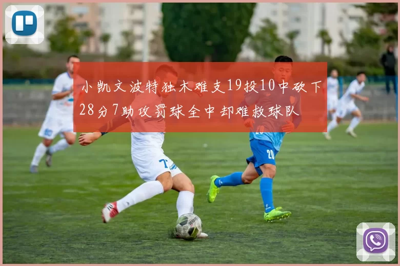 小凯文波特独木难支19投10中砍下28分7助攻罚球全中却难救球队