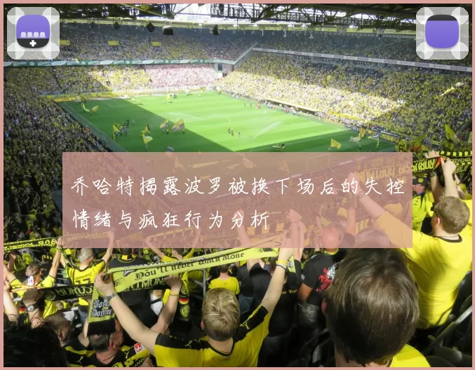 乔哈特揭露波罗被换下场后的失控情绪与疯狂行为分析